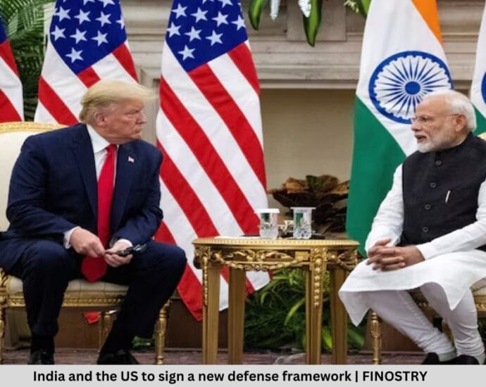 India and the US to sign a new defense framework, reports CNBC-TV18 citing a senior White House official.