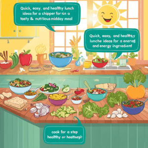 Quick Easy and Healthy Lunch Ideas for a Tasty and Nutritious Midday Meal 1 quick and easy lunch ideas,