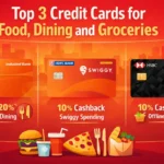 Credit Cards, Easy Diner, Swiggy