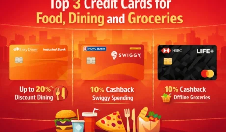 Credit Cards, Easy Diner, Swiggy