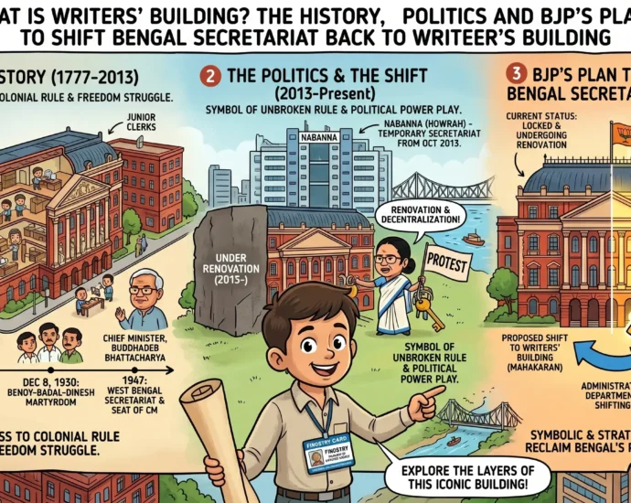 What is Writers’ Building? The History, Politics and BJP’s Plan to Shift Bengal Secretariat Back to Writer’s Building 3 Writers’ Building