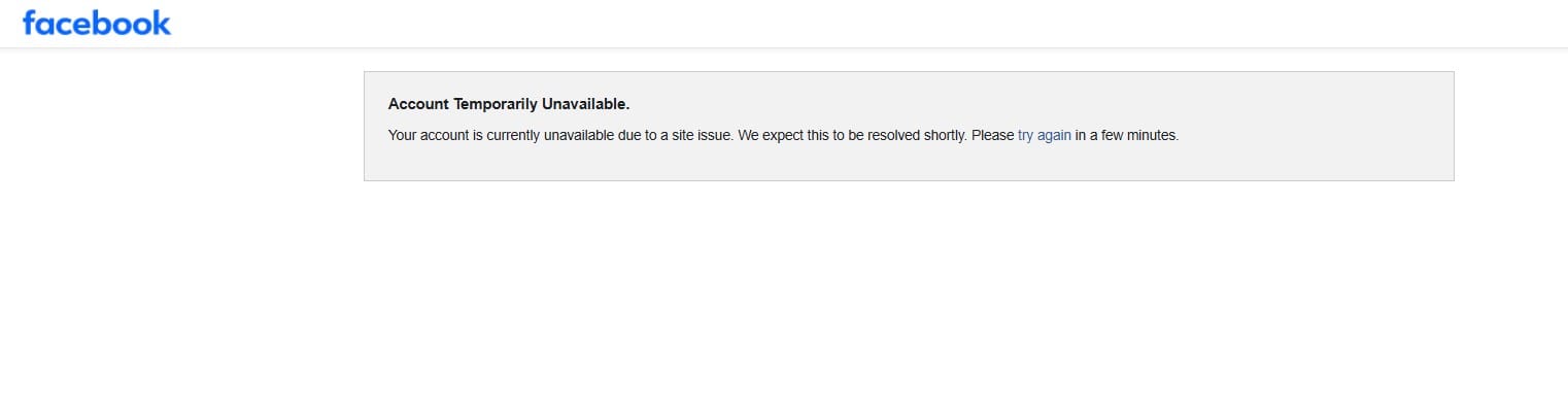 Facebook and Instagram Go Down Again — Users Greeted With a "Site Issue" Message 1 Screenshot 2026 07 19 145940 1