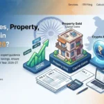 Sold Shares, Property, or Crypto in FY 2025-26? Here’s What You Need to Know Before Filing Your ITR 56 ITR, income tax, shares, crypto