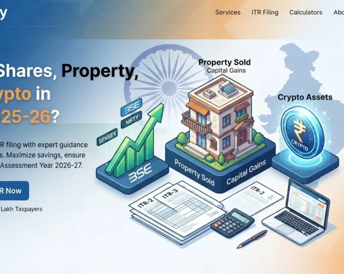 Sold Shares, Property, or Crypto in FY 2025-26? Here’s What You Need to Know Before Filing Your ITR 183 ITR, income tax, shares, crypto